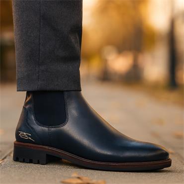Tommy Bowe Craven Leather Chelsea Boot - Storm